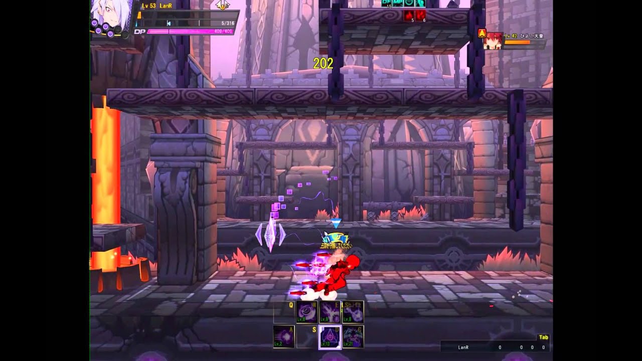 Elsword JP Arc Tracer 1:1 pvp