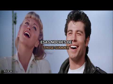 Summer Nights - Grease (Lyrics Español/Ingles)(Video Oficial HD)