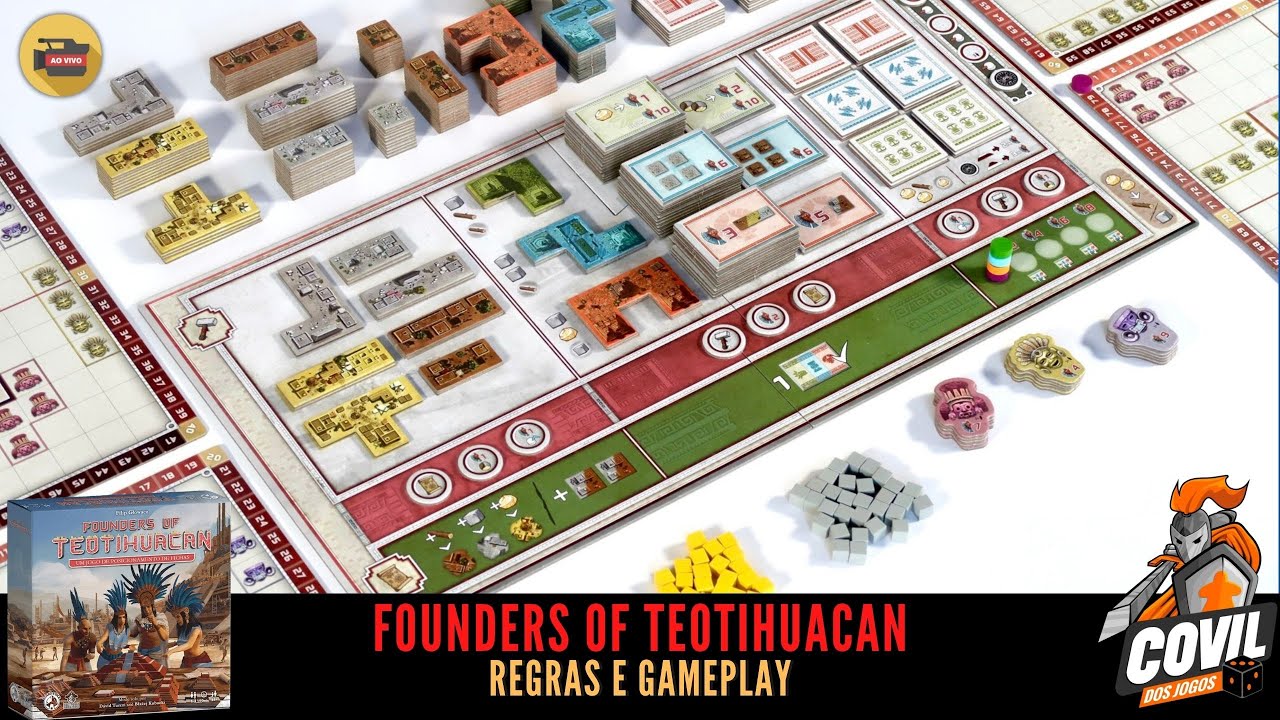 Founders of Teotihuacan - Combo - Alquimistas dos Jogos