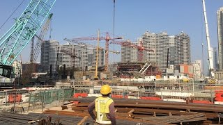 XRL West Kowloon Terminus Construction