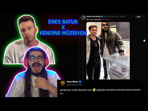 Enes Batur Kendine Müzisyene Tweet Atıyor! -- Kendine Müzisyen Tepki!