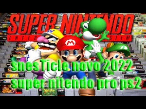 NOVO EMULADOR DE SUPER NINTENDO - PS2/OPL 