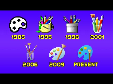 Evolution of Microsoft Paint (1985 – Present)