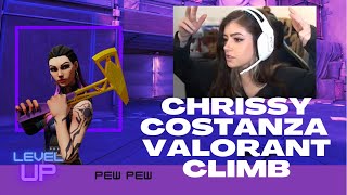 Chrissy Costanza - Competitive Valorant Climb