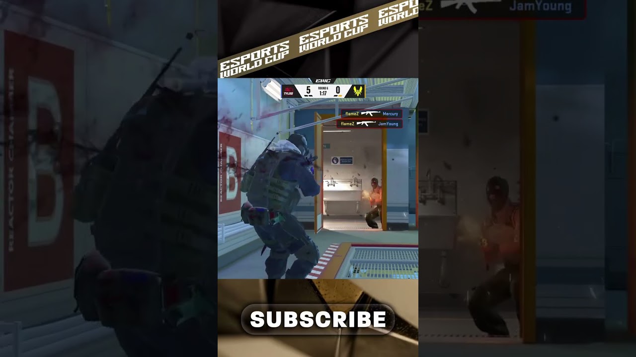 flameZ WINS 1v2 CLUTCH with QUAD KILL! 