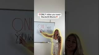 Doing Macbeth mocks? Watch this first 👑 Doing Macbeth mocks? Watch this first 👑