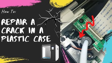 Quick repair of the crack in the plastic enclosure of my Flashforge Adventurer 3 extruder assembly