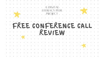 Free Conference Call review