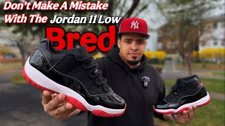 Don’t Make This Mistake With Jordan 11 Low Bred ‼️ Early Review & On Feet