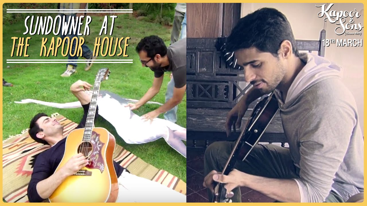 Kapoor & Sons | Sundowner At The Kapoor House | Sidharth Malhotra, Fawad Khan family dramas on netflix
