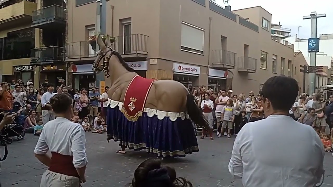 ball de la Mulassa de granollers en el acto La Bestiesa per las firas y festas de l'Ascensió 2025