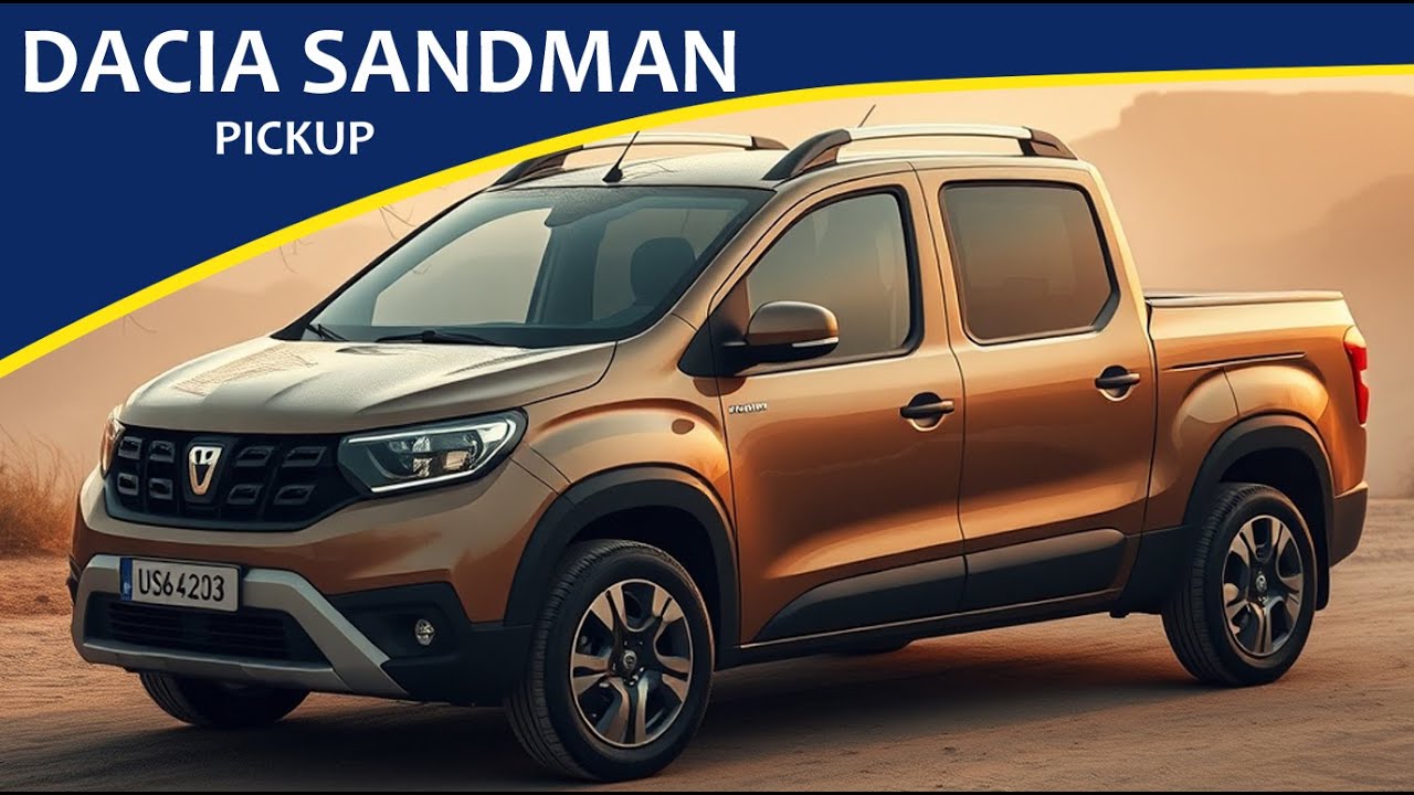 Dacia Sandman Pickup Concept - A Versatile and Rugged Vehicle for Work and Adventure
