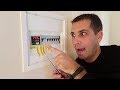 COMO INSTALAR um Medidor de Consumo ENERGÉTICO Económico   Din rail LED, Voltagem, Amperimetro