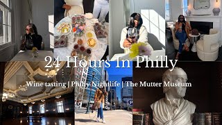 24 hours in Philly | Wine tasting | Philly Nightlife | The Mutter Museum by Naomi B 229 views 2 months ago 20 minutes