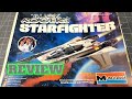 Buck Rogers Starfighter model kit review.