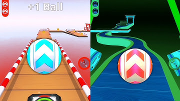 🔴⚡🔵Sky Rolling Ball 3D Vs Reversed Gameplay SpeedRun Max Level 295