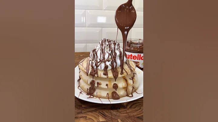 Microwave pancakes life hack (ft @succhefful) #shorts