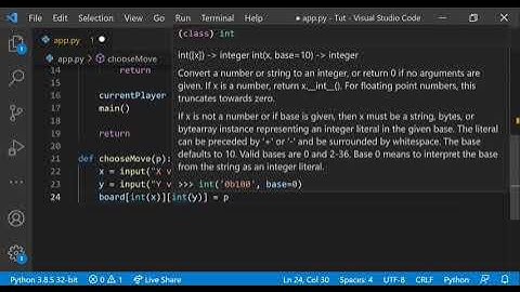 Creating a Simple Game of TicTacToe in Python for Absolute Beginners