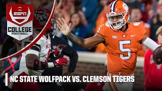 NC State Wolfpack vs. Clemson Tigers | Full Game Highlights screenshot 2