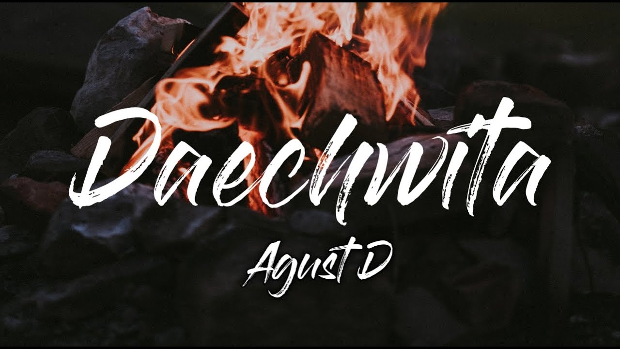 Agust D - Daechwita KARAOKE Instrumental With Lyrics