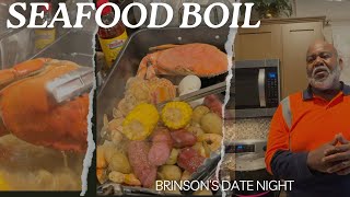 OUR SEAFOOD BOIL #fypyoutube #seafood #datenight #foodie