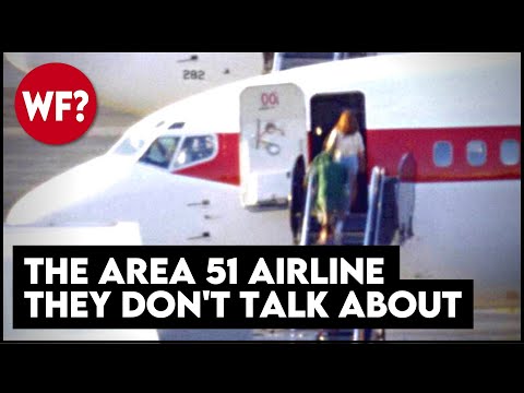 Area 51 Airline? | JANET: The Secret Government Airline That Doesn't Exist