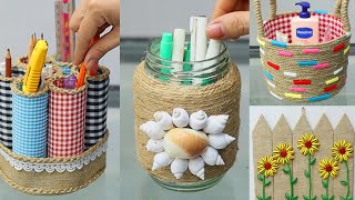 Super Useful out of Waste Material ! 6 Easy Incredible Jute Craft Ideas