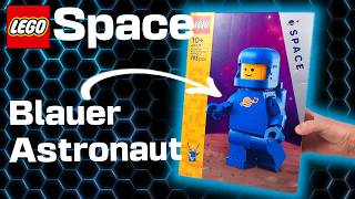 Nostalgie pur! 💙 Mein neuer großer Space-Buddy! LEGO® Space 40921 Großer Blauer Astronaut [Review]
