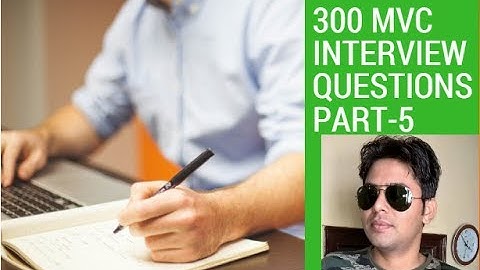 ASP.NET MVC interview questions with answers for freshers and experienced