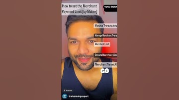 How Set Merchant Limit by Maker | Yono Business SBI | Banking Expert