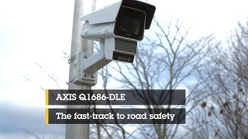 AXIS Q1686-DLE Radar-Video Fusion Camera – The fast-track to road safety