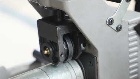 manual pipe grooving machine