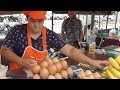 Pineapple / Mango / Banana / Egg Roti (Pancake) | Thailand Street Food