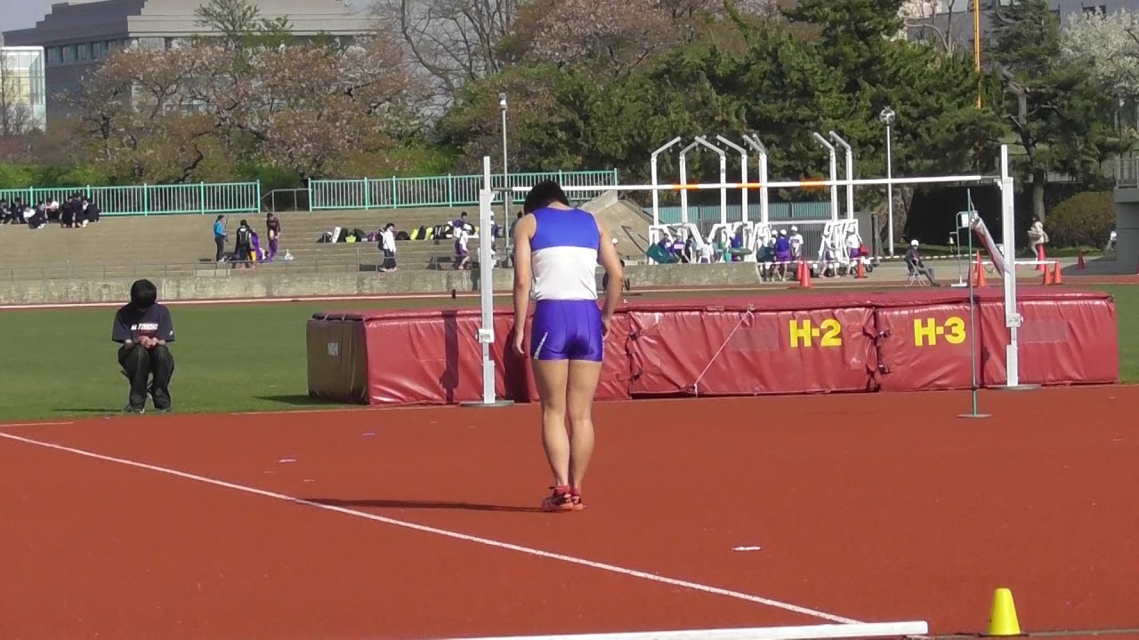 秋田市民陸上 女子走高跳 濱田 8 Youtube