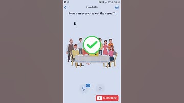 Easy Game Level 498 How can everyone eat the cereal Walkthrough