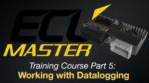 ECU Masters Training Course Part 5: Working with Datalogging | Evans Performance Academy