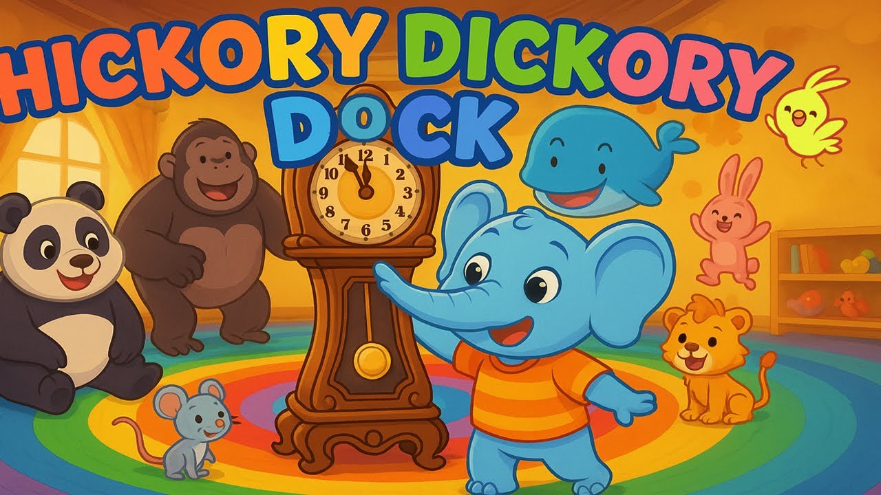 Compilation Hickory Dickory Dock #littlebabycat #compilation #hickory #kidssong #nurseryrhymes #baby