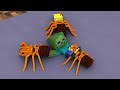 Monster School : Baby Zombie Hate Ants - Minecraft Animation