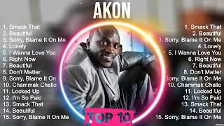 Akon Greatest Hits ~ Best Songs Music Hits Collection Top 10 Pop Artists of All Time