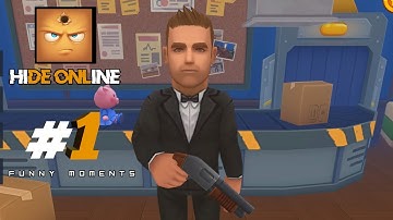 Hide Online : Hunters vs Props Funny Gameplay Ep-1