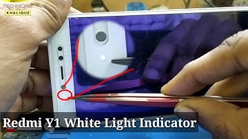 redmi y1 white light indicator solution
