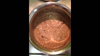 Four minute quinoa flake and date porridge