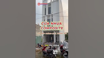 ✅ Lắp đặt cửa gỗ nhựa composite tại quận 12 dùng làm cửa nhà vệ sinh, cửa phòng tắm, cửa phòng ngủ