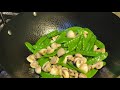 Shrimps with Snow Peas and Mushrooms - Pine Kitchen 雪豆蘑菇虾 - 松味小厨