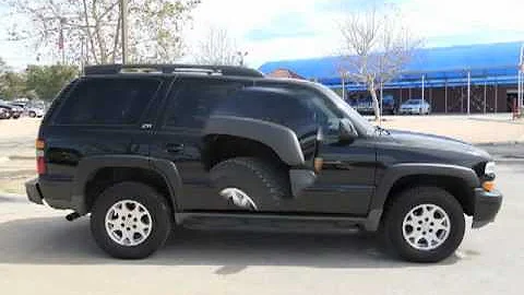 2004 Black Chevy Tahoe Z71