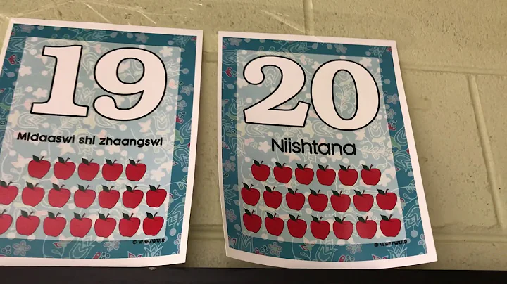 Ojibwe Language counting 1- 1,000.