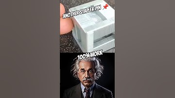 Ingenious idea from stapler pin! how to make cube #diy #ideas #creative#shorts