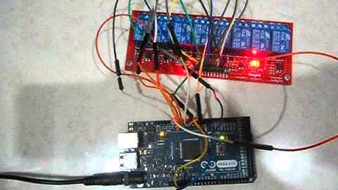 Arduino Control Relay 8 Channel