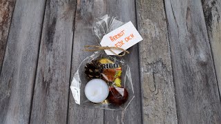 Einen Herbstgruß Als Kleines Mitbringsel Basteln Und Verschenken