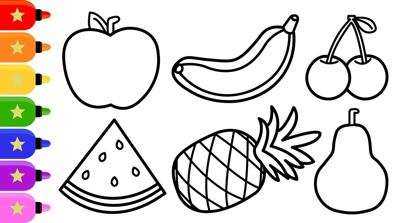 Top 999+ fruits drawing images – Amazing Collection fruits drawing ...